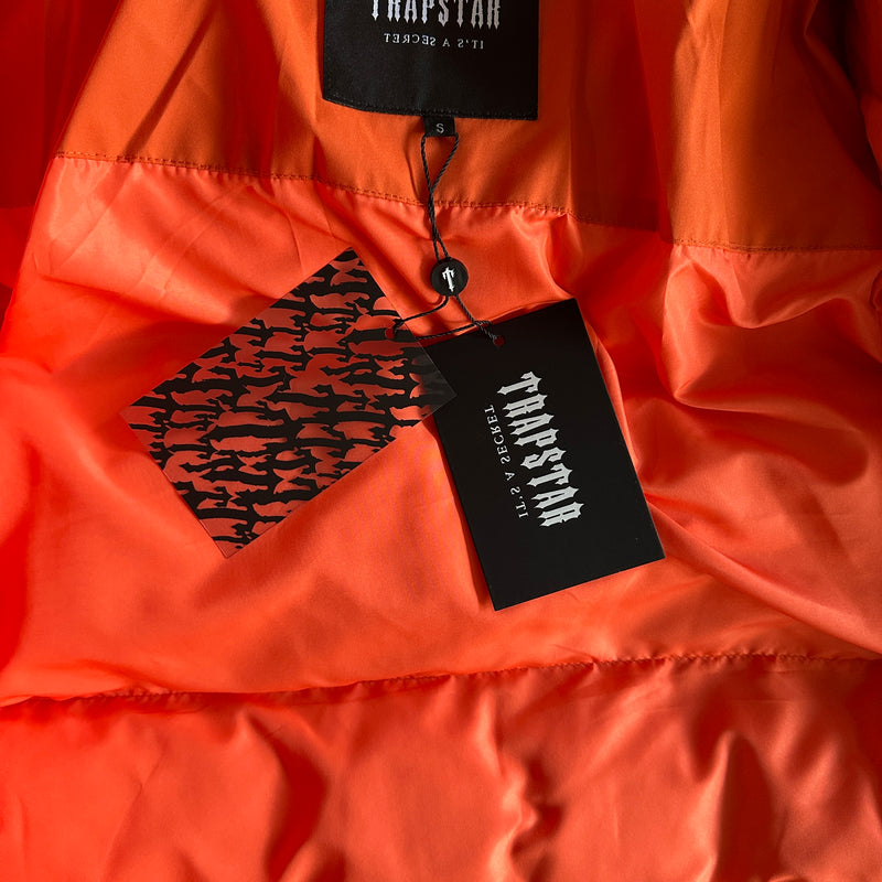 Jaqueta Puffer Trapstar Laranja