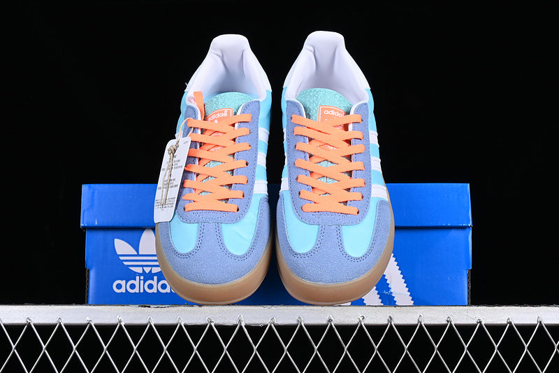 ADIDAS SAMBA ORIGINALS GAZELLE INDOOR BLUE/WHITE