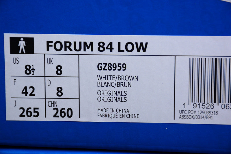 adidas Forum 84 Low
Cream White Brown