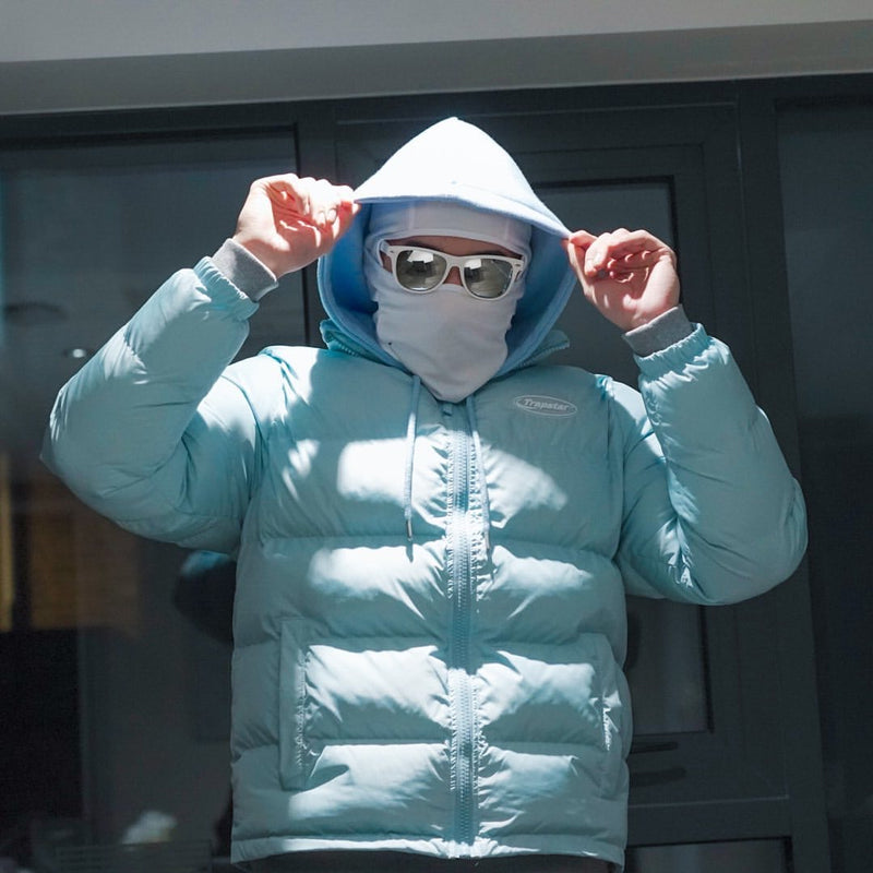 Jaqueta Puffer Trapstar Ice Blue