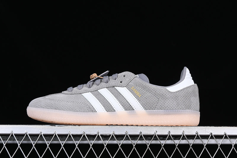 ADIDAS SAMBA OG GREY THREE/CORE WHITE/BLISS ORANGE