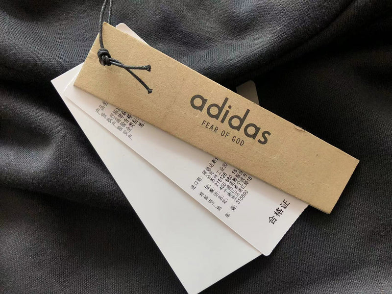 Moletom Adidas Fear Of God Hoodie Black