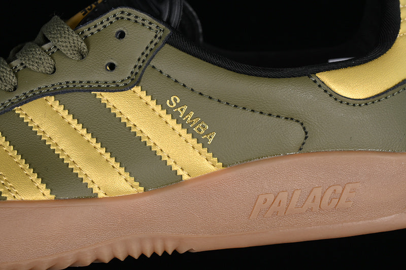 ADIDAS SAMBA PALACE X PUIG FOCUS OLIVE/METALLIC GOLD/GUM