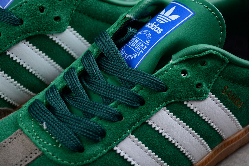 ADIDAS SAMBA OG COLLEGIATE GREEN/FOOTWEAR WHITE/GUM