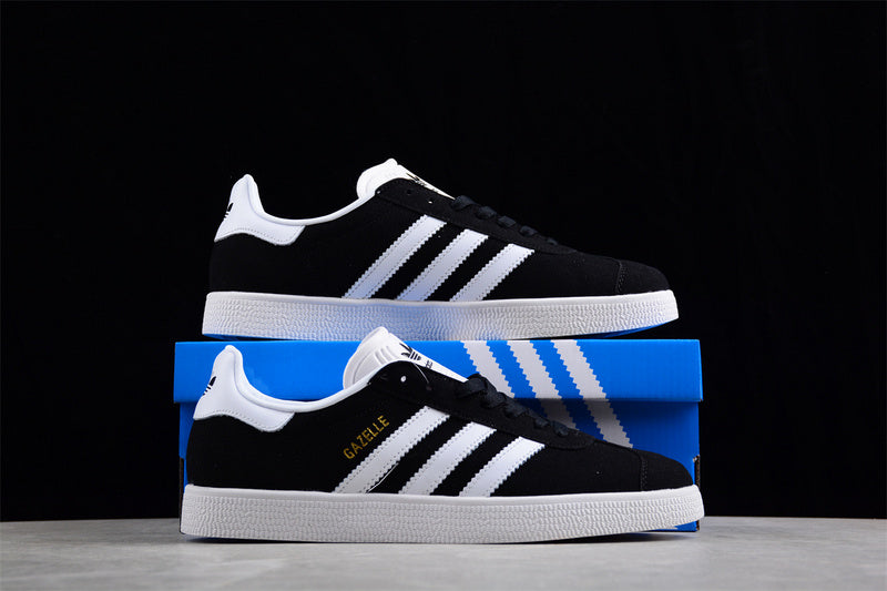 GAZELLE SHOES CORE BLACK/WHITE/GOLD METALLIC