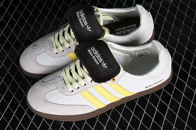 ADIDAS WALES BONNER X SAMBA BROWN/ECRU TINT/ALUMINUM YELLOW