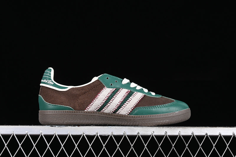 ADIDAS SAMBA OG WHITE/BROWN/GREEN