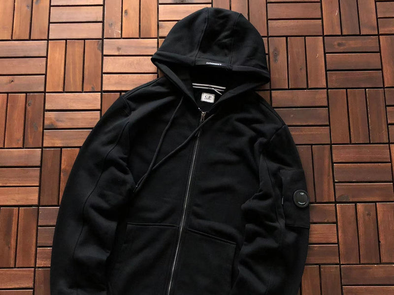 Moletom C.P. Company Zipper Black