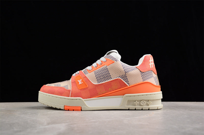 Louis Vuitton LV Trainer
Damier White Orange