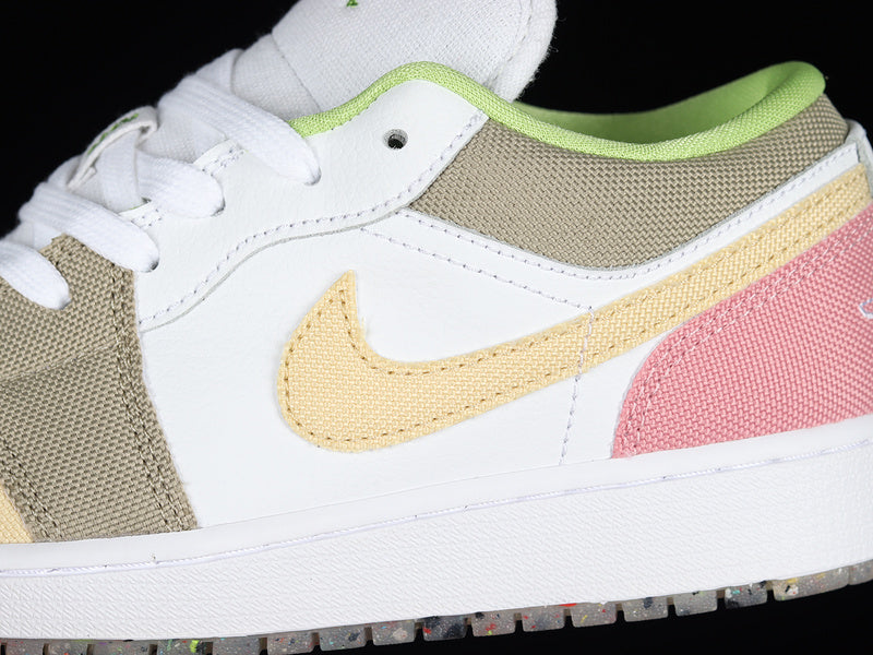 Jordan 1 Low
Pastel Grind Vivid Green (GS)