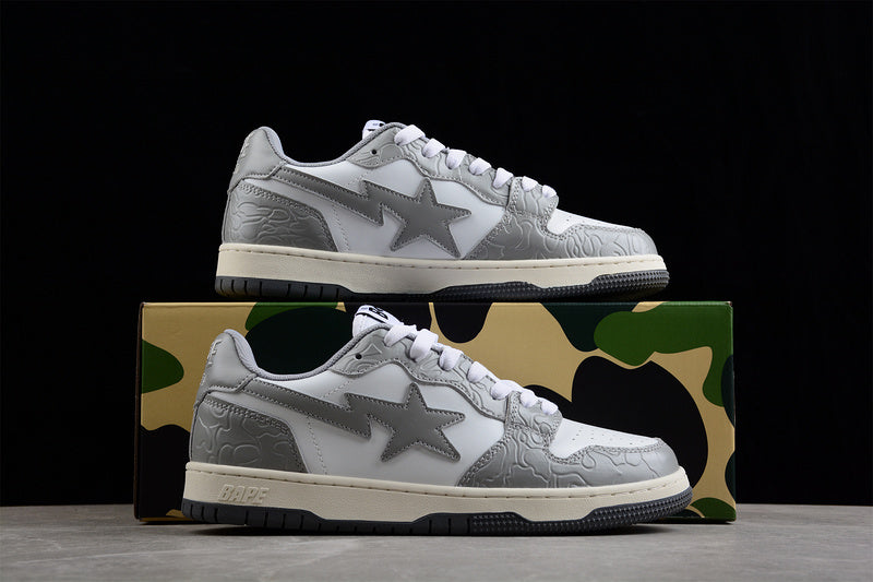 A Bathing Ape Court Sta
Light Grey Cream