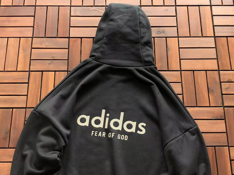 Moletom Adidas Fear Of God Hoodie Black