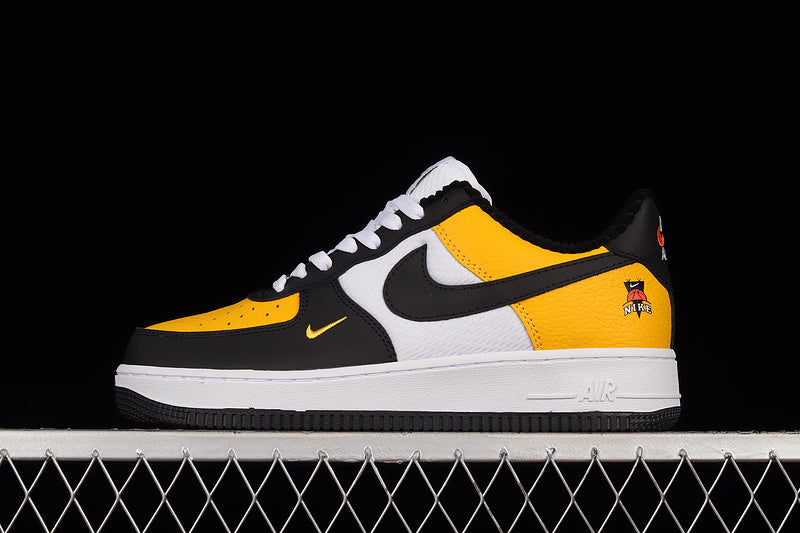 Nike Air Force 1 Low '07 LV8
Black Gold Jersey Mesh