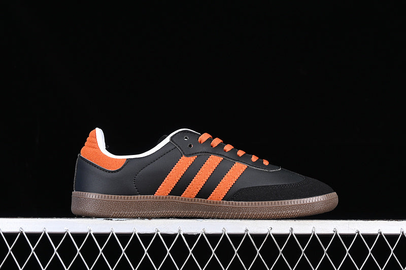 ADIDAS SAMBA VEGAN WHITE/ORANGE/BLACK