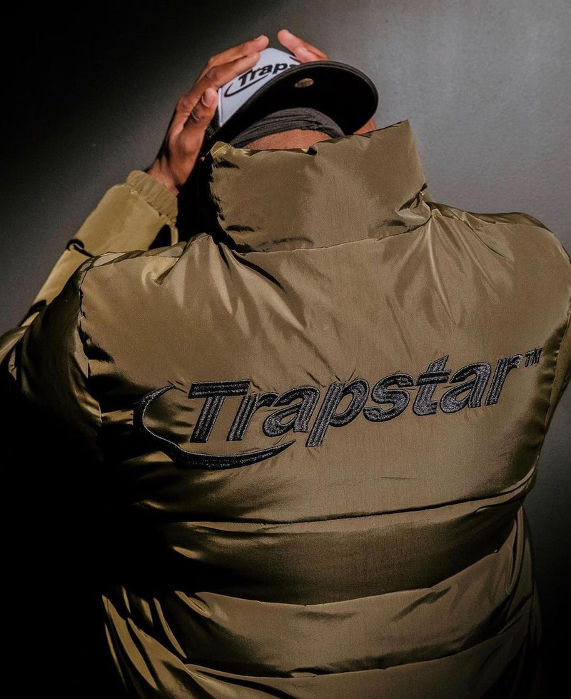 Jaqueta Puffer Trapstar Verde Musgo