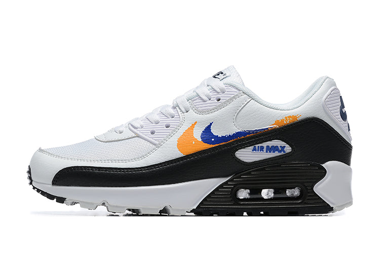 Nike Air Max 90
Double Swoosh White Black Gold Royal (GS)