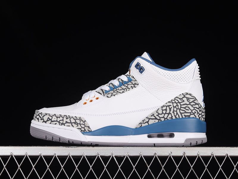 Air Jordan 3 Wizards True Blue and Copper