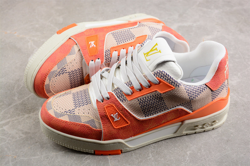 Louis Vuitton LV Trainer
Damier White Orange