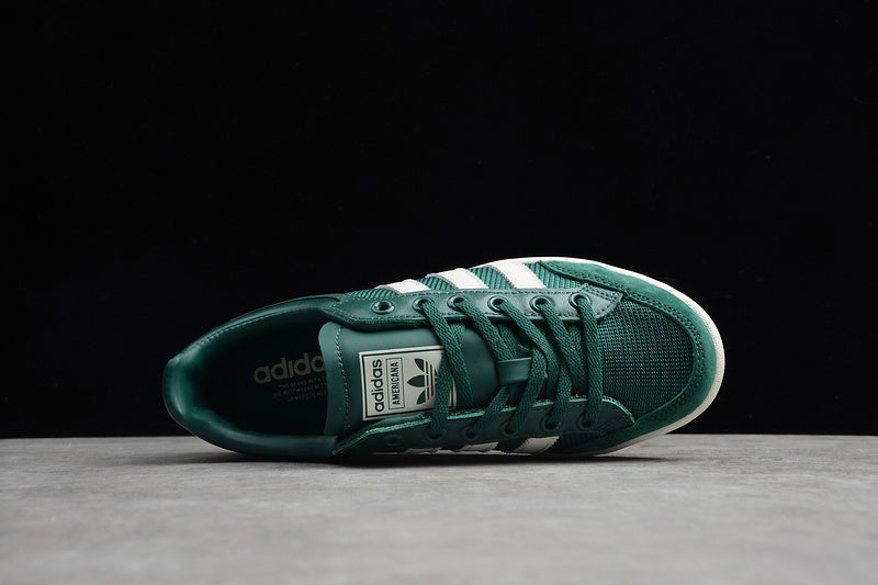 ADIDAS SAMBA AMERICANA LOW SHOES GREEN/CLOUD WHITE