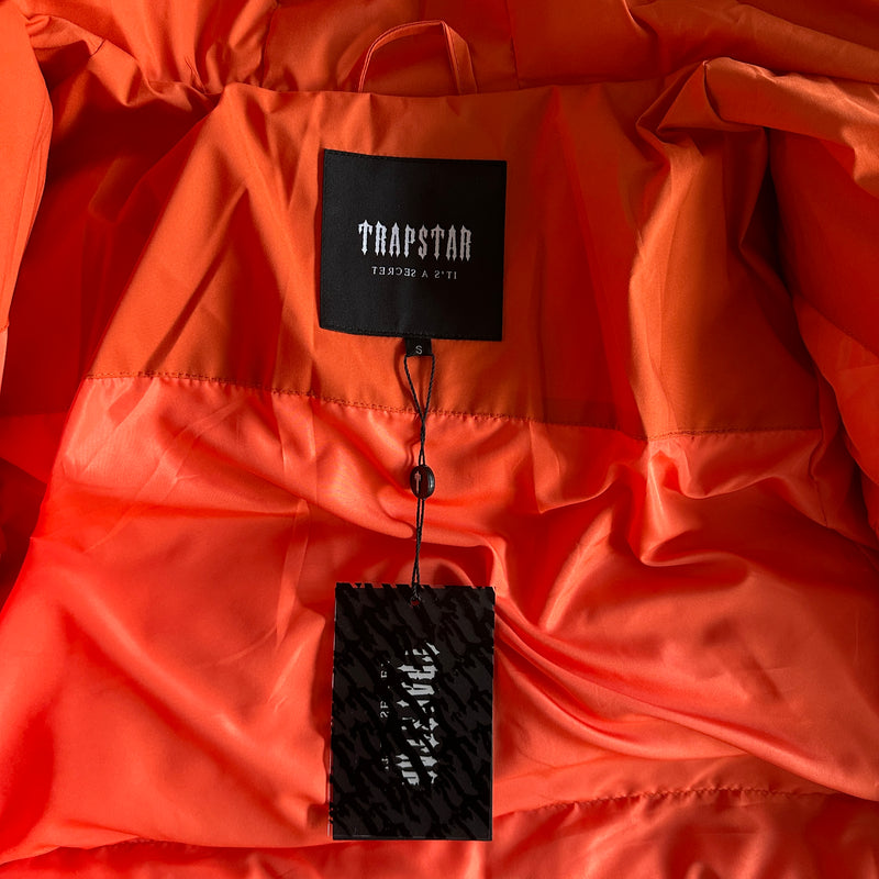 Jaqueta Puffer Trapstar Laranja