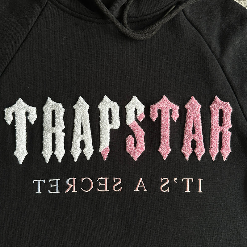 Conjunto Moletom Trapstar Black/Pink/White