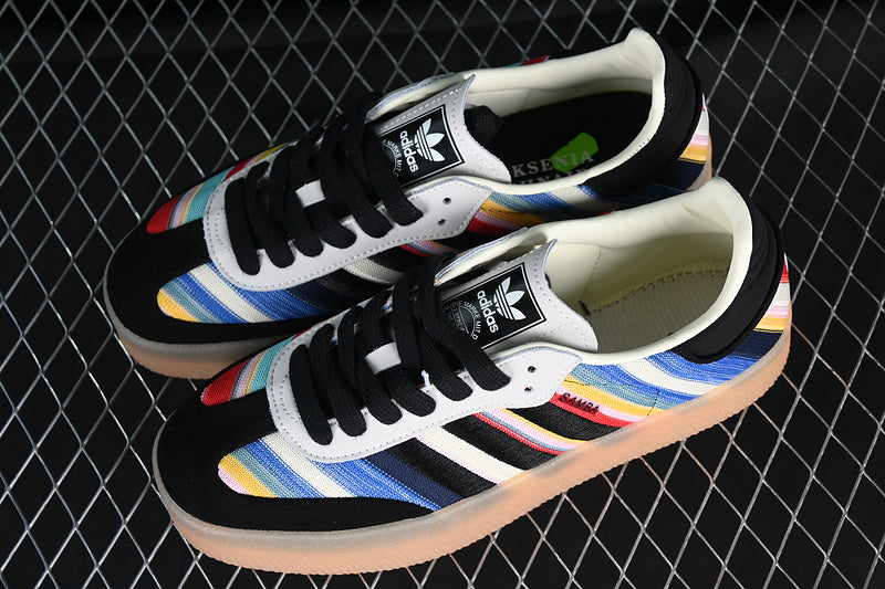 ADIDAS SAMBA VEGAN WHITE/BLACK/BLUE/BROWN/RED