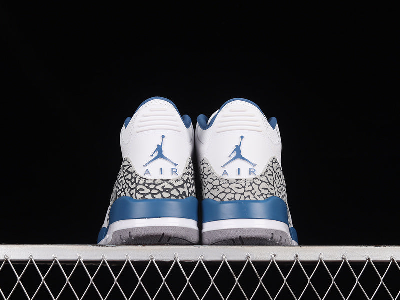 Air Jordan 3 Wizards True Blue and Copper