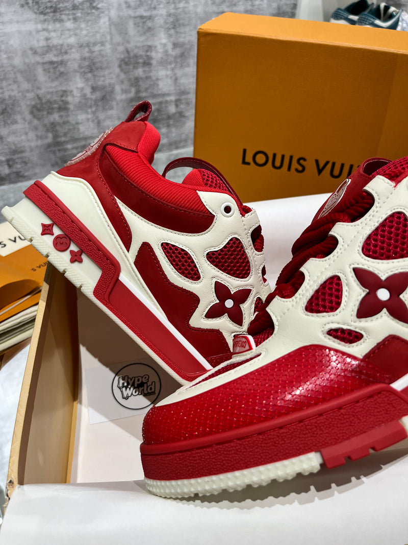 Louis Vuitton LV Skate Sneaker Red White