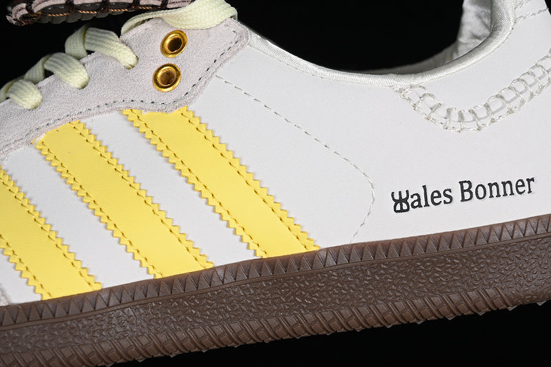 ADIDAS WALES BONNER X SAMBA BROWN/ECRU TINT/ALUMINUM YELLOW