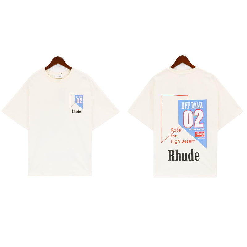 Camiseta Rhude Branca Off Road 02
