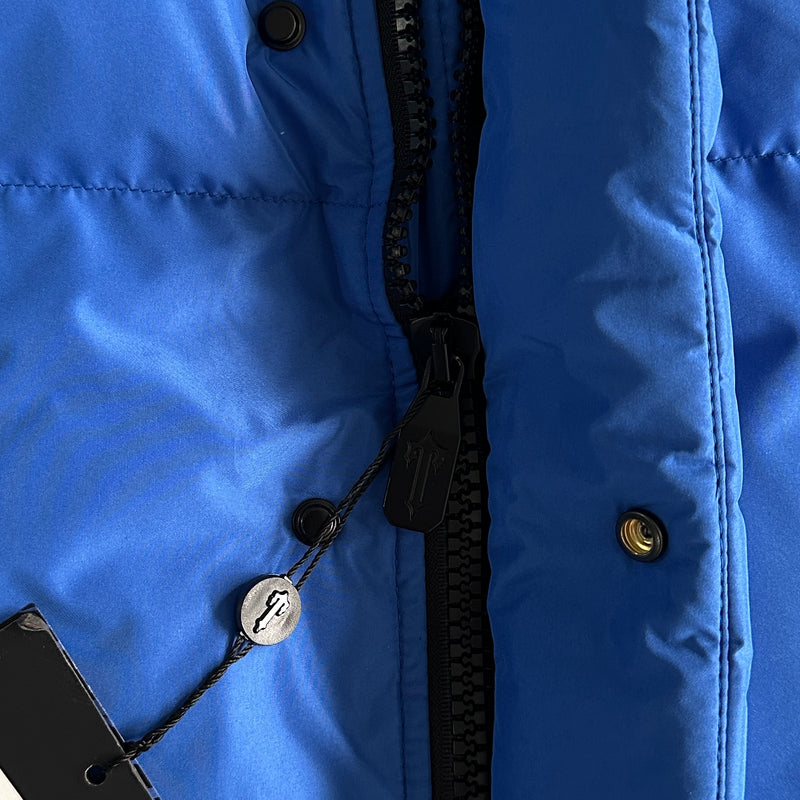 Jaqueta Puffer Trapstar Preta/Azul