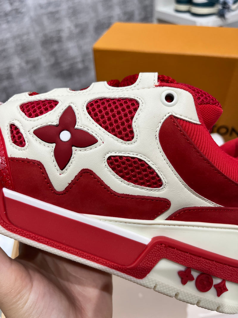 Louis Vuitton LV Skate Sneaker Red White