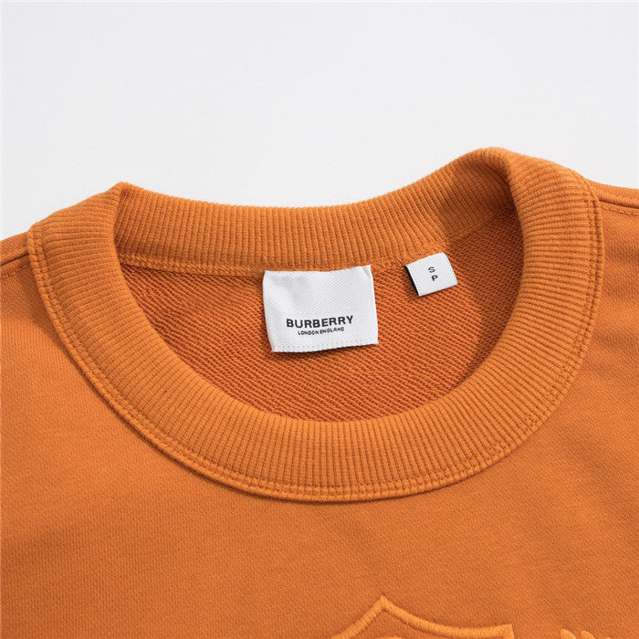 Blusa Moletom Burberry Laranja Abobora