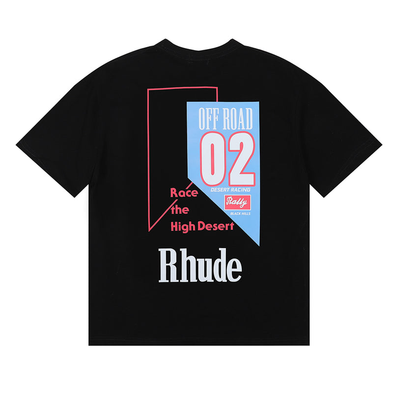 Camiseta Rhude Preta Off Road 02