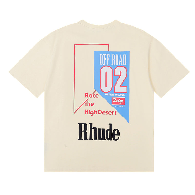 Camiseta Rhude Creme Off Road 02