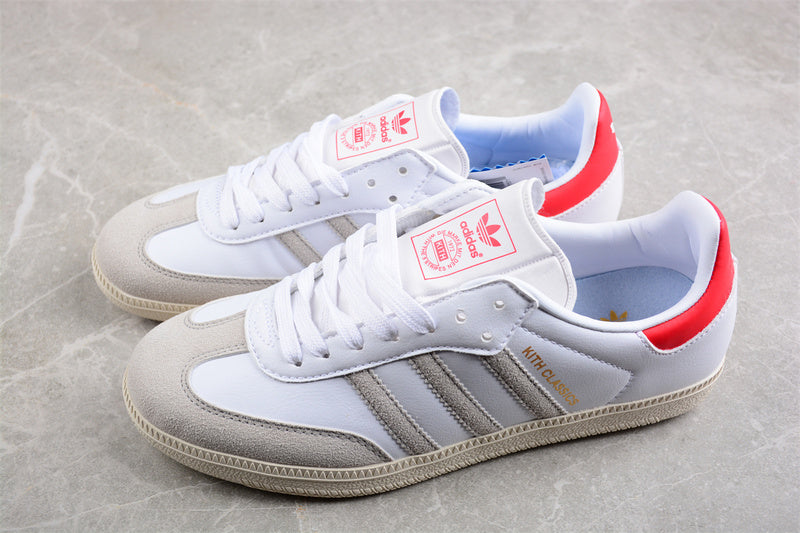 KITH SAMBA OG CLASSICS PROGRAM WHITE/RED