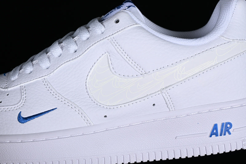 Nike Air Force 1 Low
Reflective Swoosh White Blue