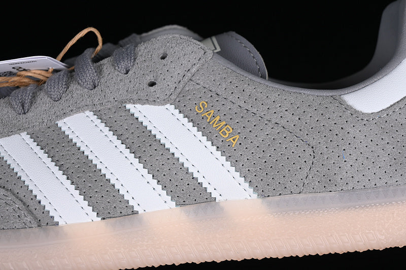 ADIDAS SAMBA OG GREY THREE/CORE WHITE/BLISS ORANGE