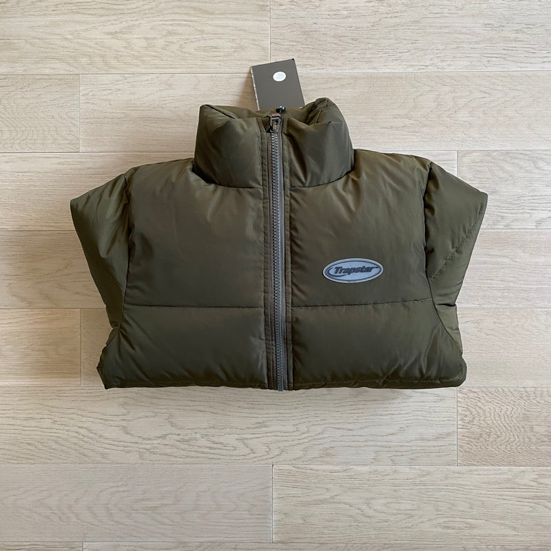 Jaqueta Puffer Trapstar Verde Musgo