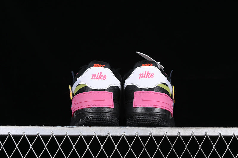 Nike Air Force 1 Low Shadow
Removable Patches Black Pink