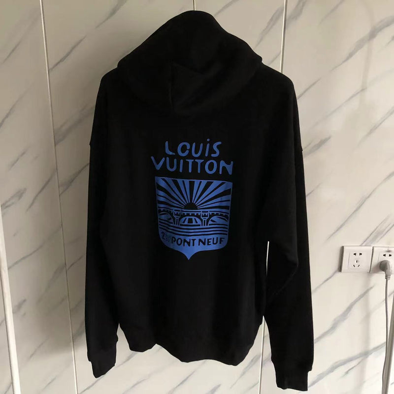 Moletom Louis Vuitton Black/Blue