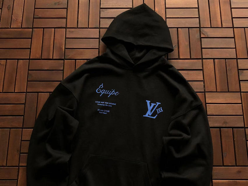 Moletom Louis Vuitton Black/Blue