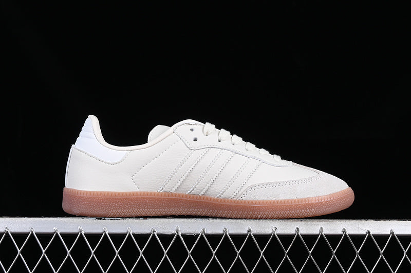 ADIDAS SAMBA VEGAN WHITE/GREY/BROWN