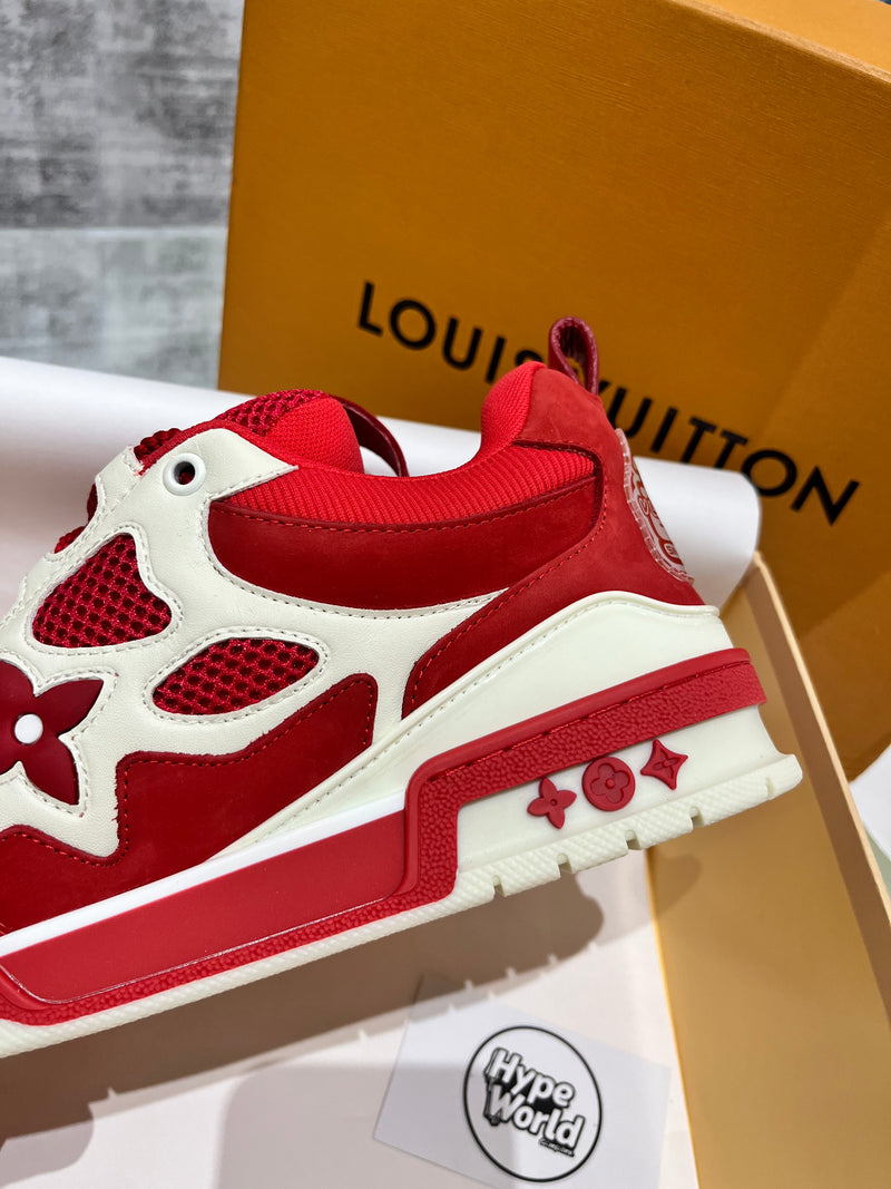 Louis Vuitton LV Skate Sneaker Red White