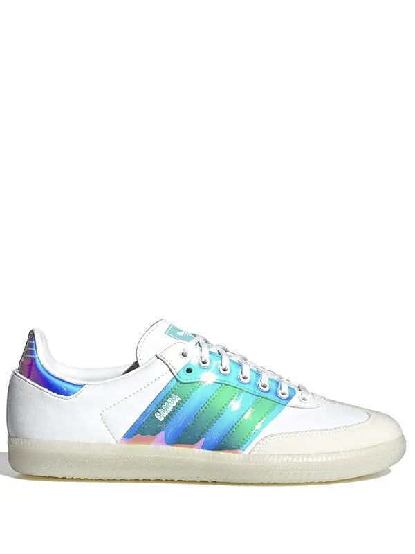 ADIDAS SAMBA WB WHITE/GREY/GREEN/BLUE