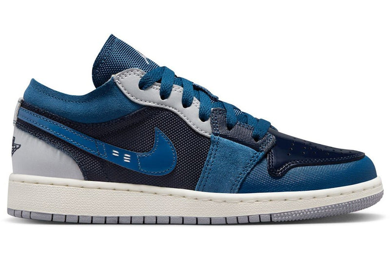 Jordan 1 Low SE Craft Obsidian French Blue Ashen Slate