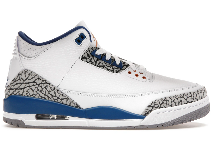 Air Jordan 3 Wizards True Blue and Copper