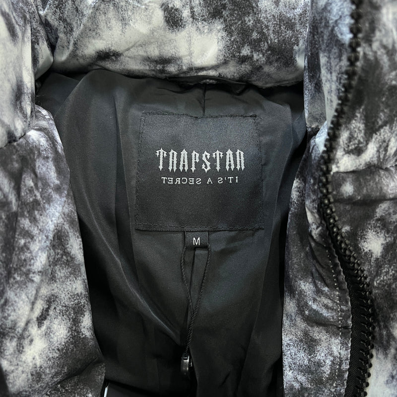 Jaqueta Puffer Trapstar Black/Grey