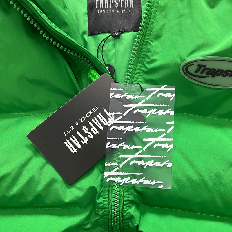 Jaqueta Puffer Trapstar Verde Esmeralda