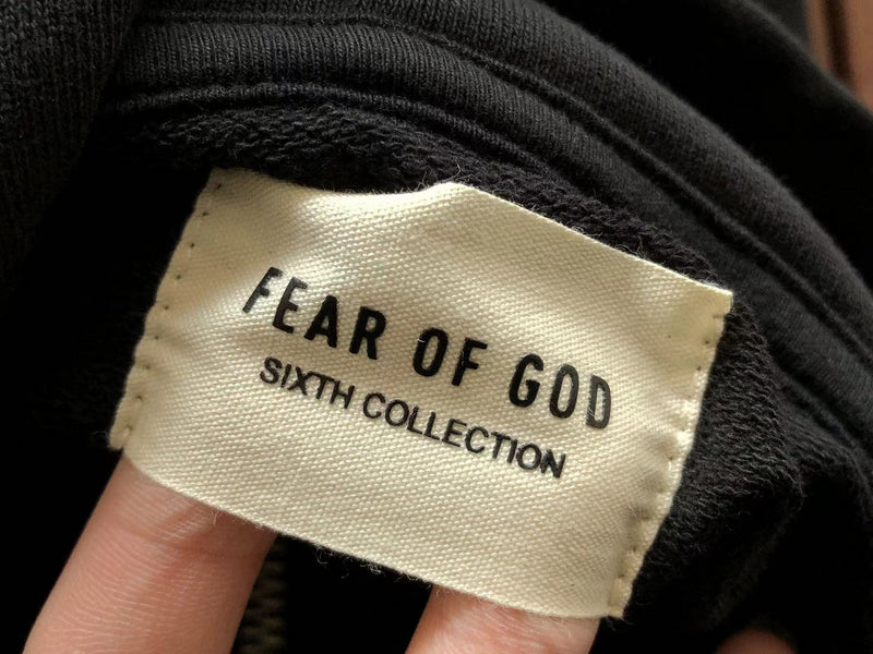 Moletom Stussy Fear Of God Hoodie Black